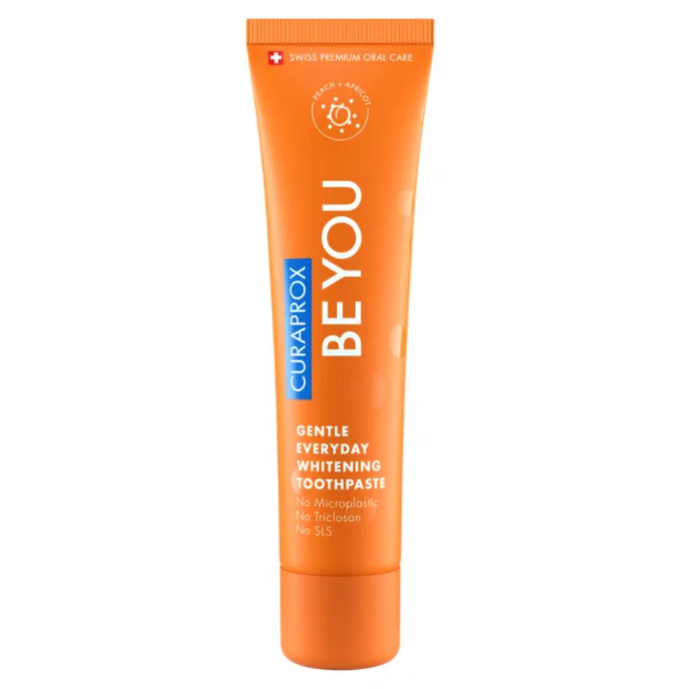 Curaprox [BE YOU.] Pure hapiness, breskev in marelica - belilna zobna pasta (60 ml)