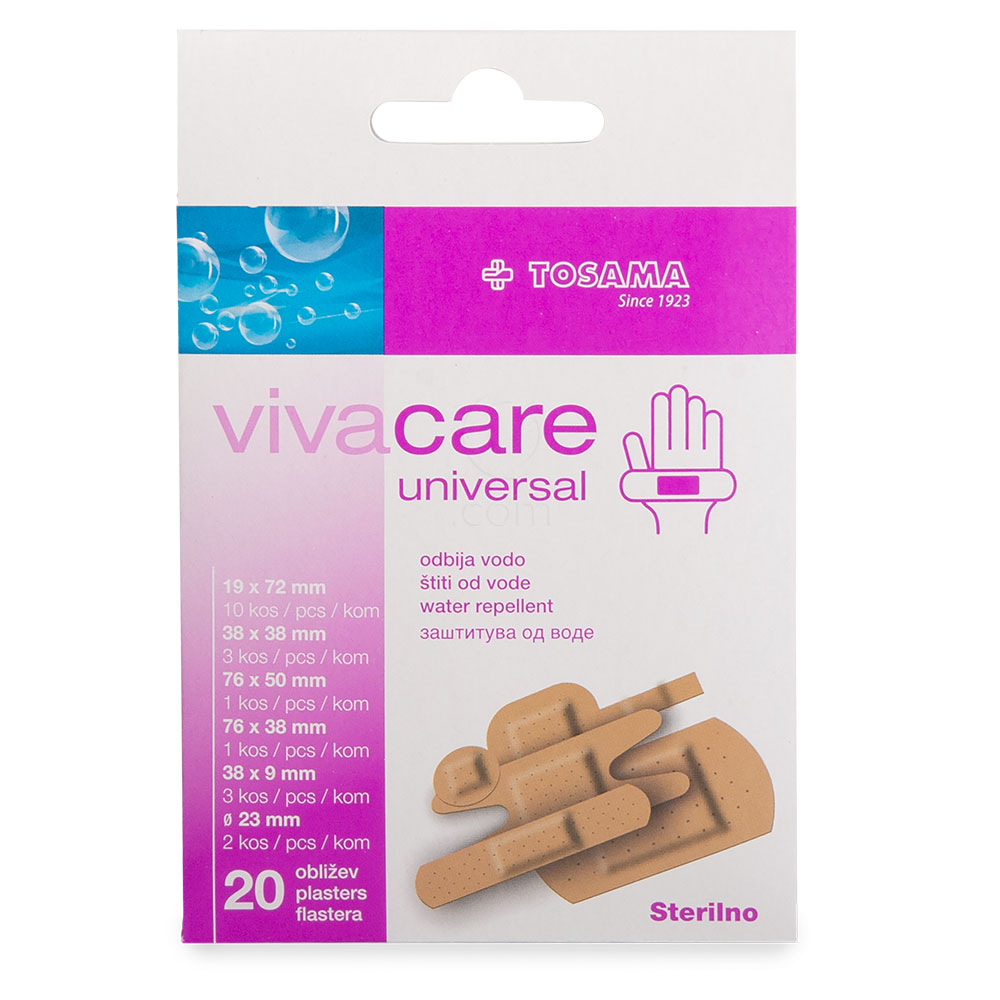 vivacare universal, 20 obližev
