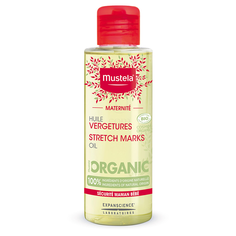 Mustela, olje za preprečevanje strij 3v1 (105 ml)