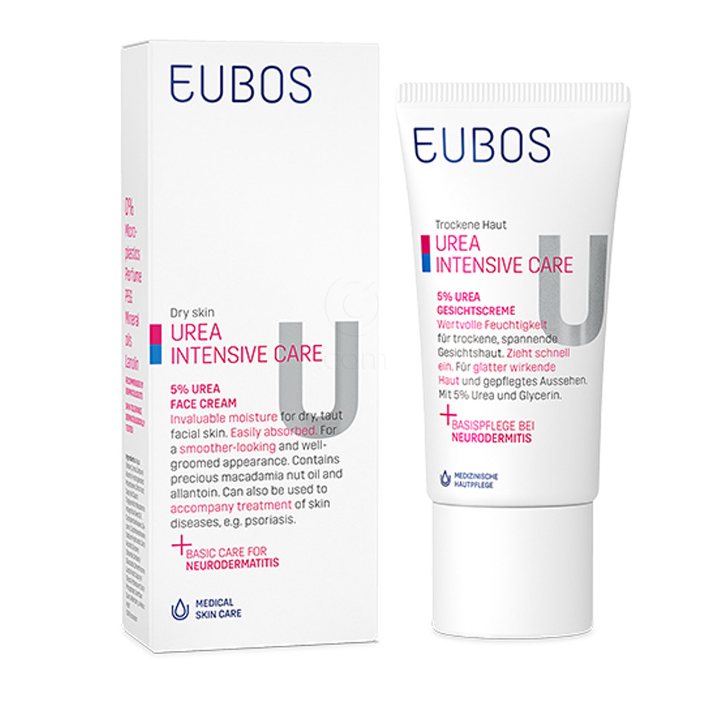 Eubos 5% Urea, intenzivna krema za obraz (50 ml)