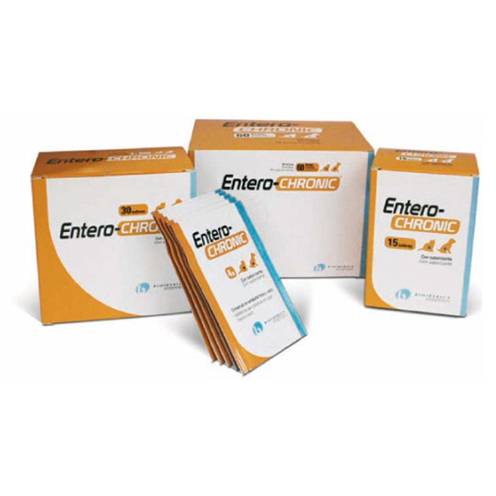 Entero-Chronic Bioiberica, vrečke za pse in mačke (30 vrečk)