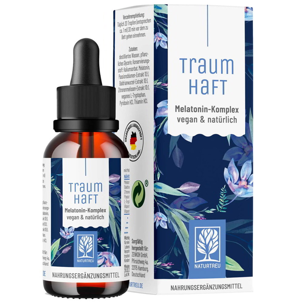 Naturtreu Melatonin kompleks, kapljice (50 ml)