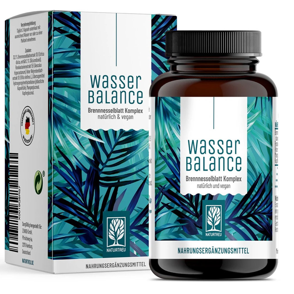 Naturtreu Kopriva in divji kostanj kompleks, kapsule (90 kapsul)