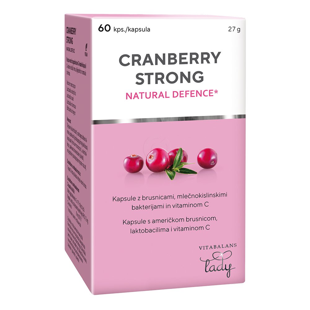 Cranberry Strong Vitabalans Lady, kapsule (60 kapsul)