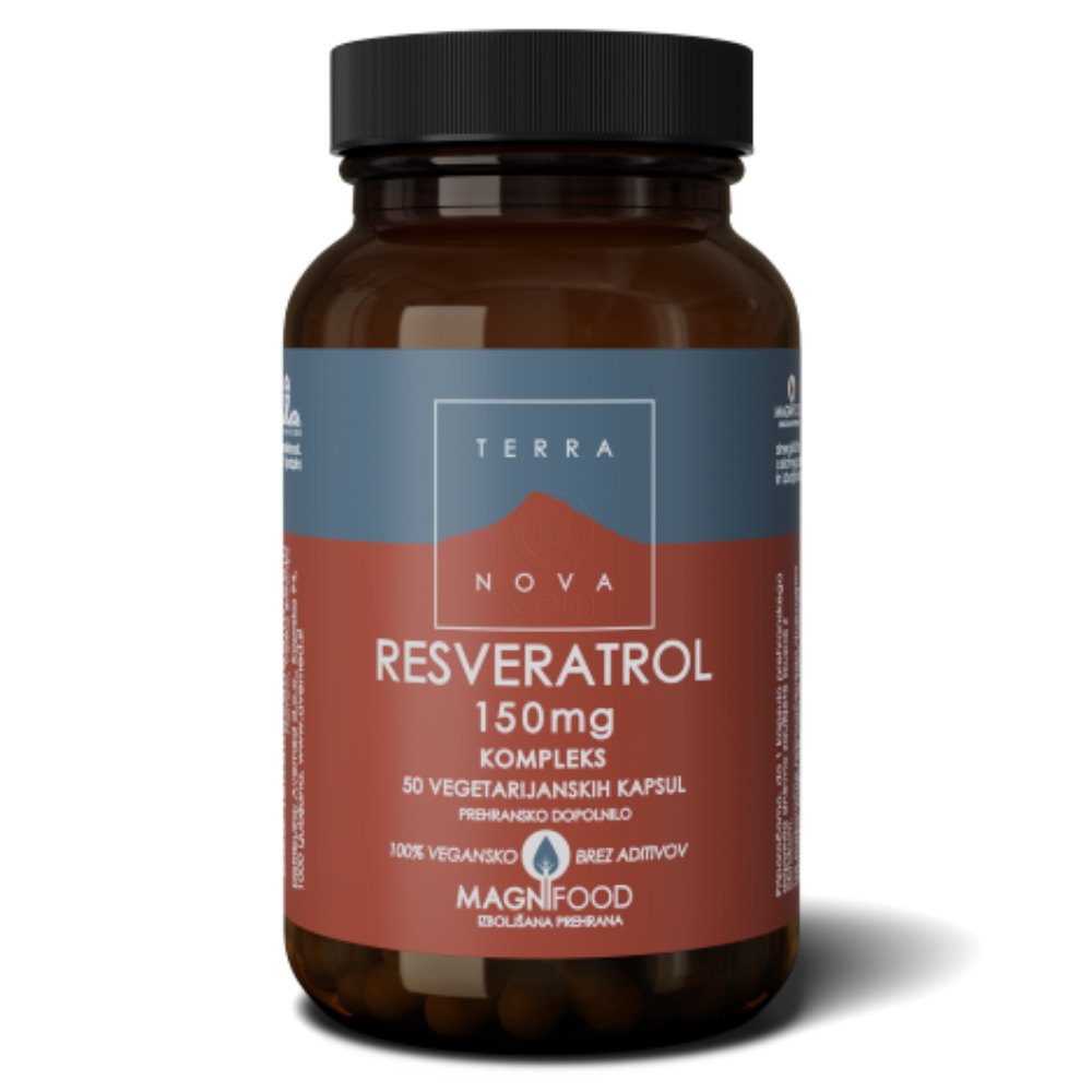Resveratrol 150 mg Terranova, kapsule (50 kapsul)