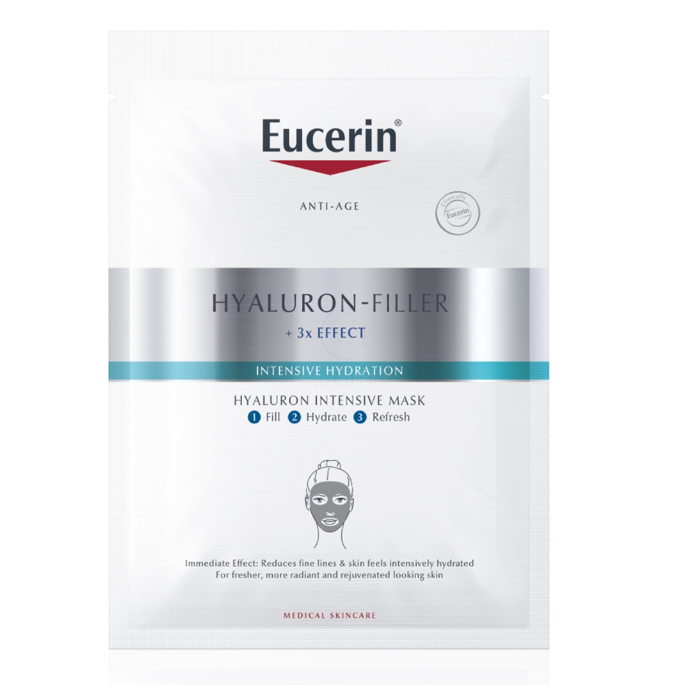 Eucerin Hyaluron-Filler, maska za pomladitev kože (30 g - 1 maska)