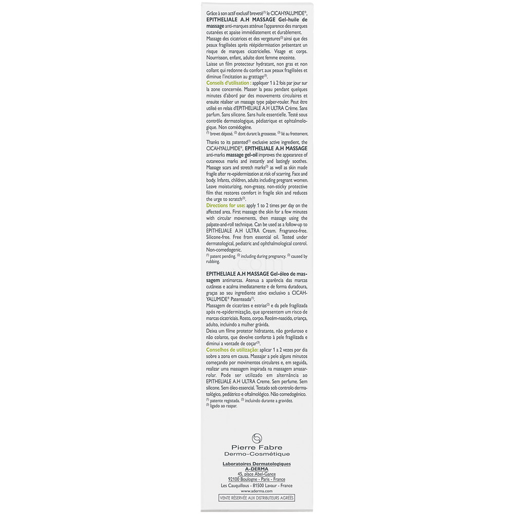 A-Derma Epitheliale A.H. Duo, masažni oljni gel (40 ml)
