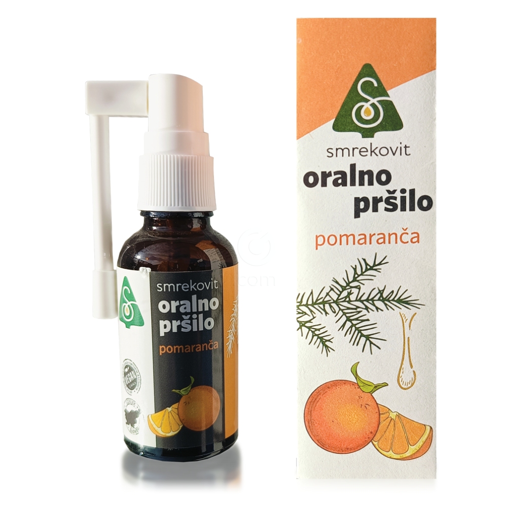 Smrekovit, oralno pršilo - okus pomaranče (30 ml)