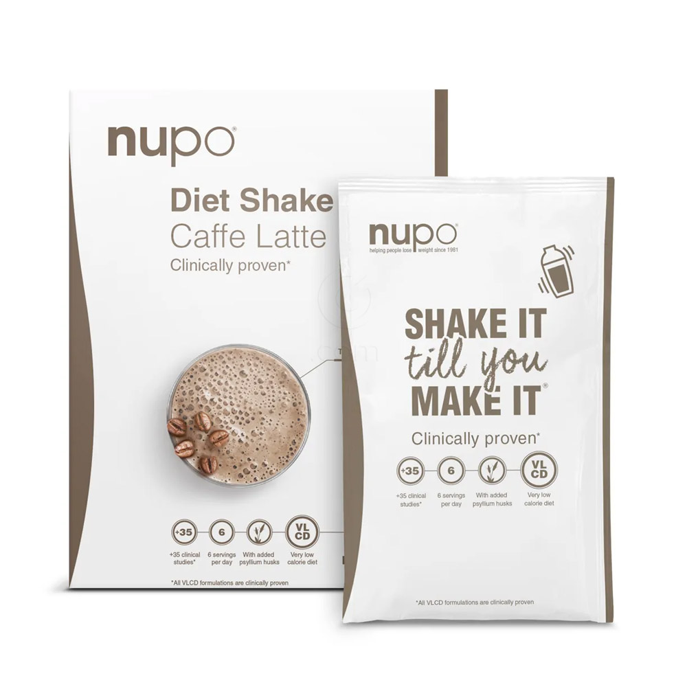 Nupo Dietni Shake, Bela Kava (12 x 32 g)