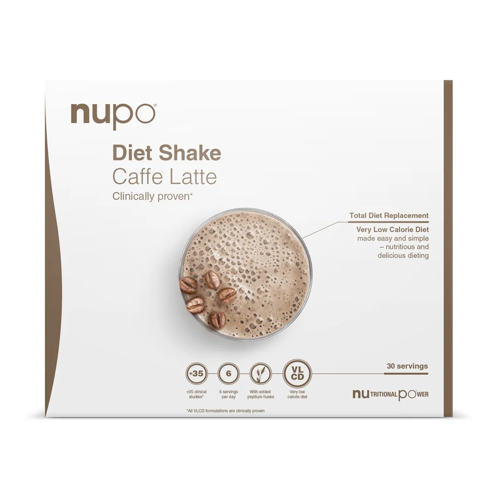 Nupo Dietni Shake, Bela Kava (12 x 32 g)