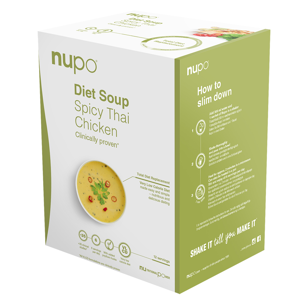 Nupo Dietna Juha, Pekoči Tajski Piščanec (12 x 32 g)