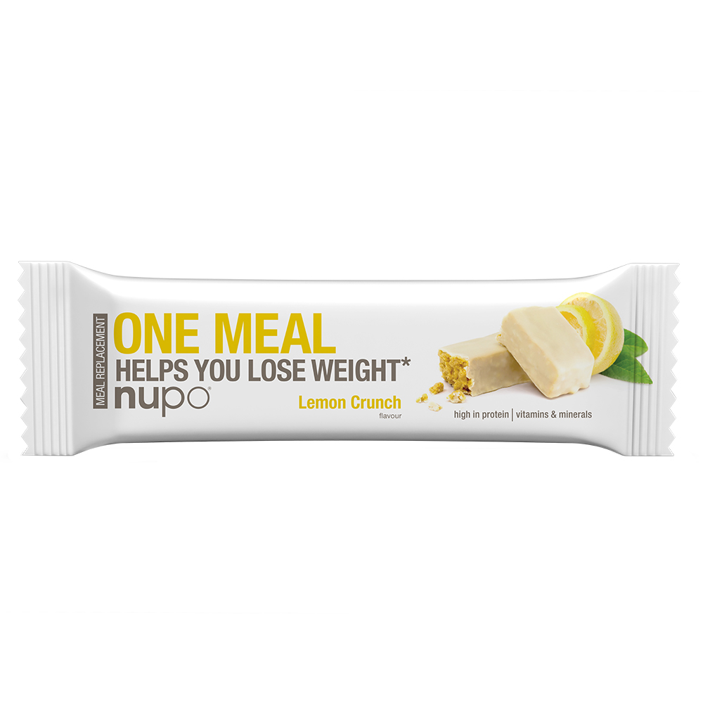 Nupo One Meal, ploščica za nadomestitev obroka - Lemon Crunch (15 x 60 g)
