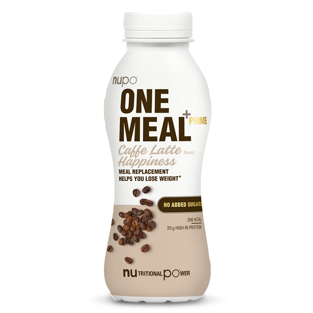 Nupo One Meal+ Prime Shake, nadomestilo obroka Bela Kava (330 ml)