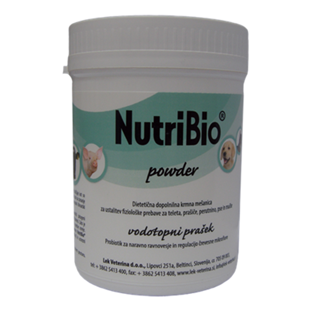 Nutribio, prašek s probiotiki za živali (150 g)