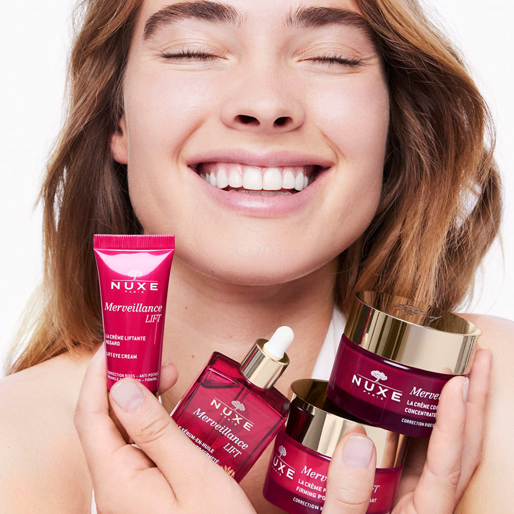 Nuxe Merveillance Lift, dnevna učvrstilna pudrasta krema (50 ml)