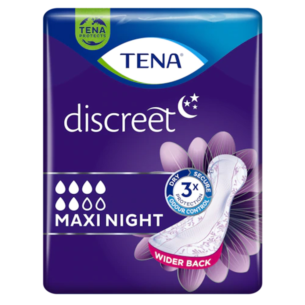 Tena Lady Maxi Night, inkontinenčna predloge za ženske (12 podlog)