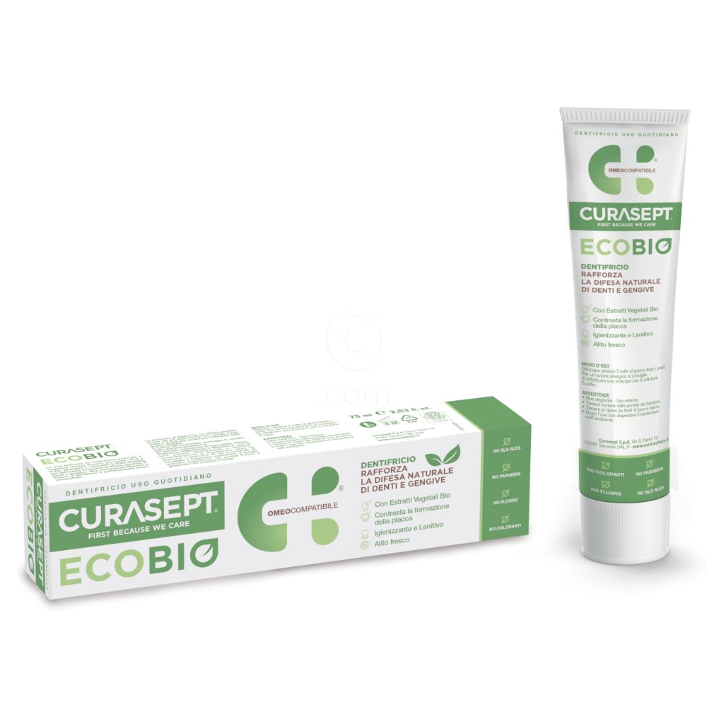 Curasept Ecobio, zobna pasta (75 ml)