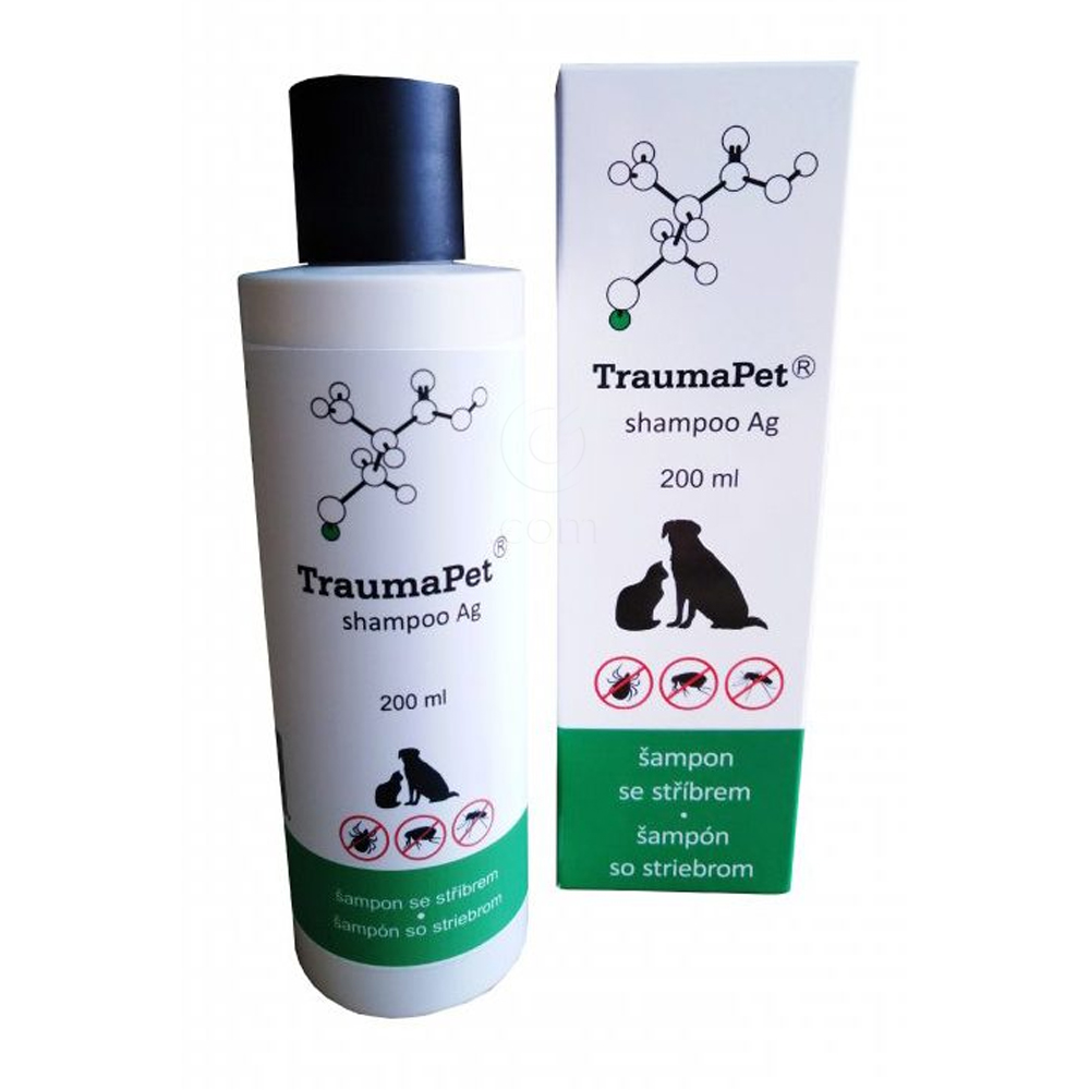 TraumaPet Ag, šampon s koloidnim srebrom za pse in mačke (200 ml)