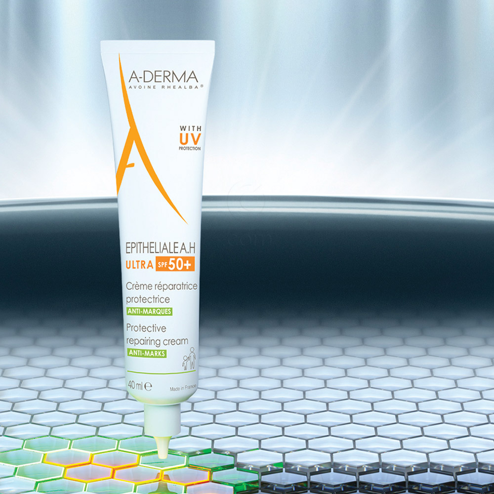 A-Derma Epitheliale A.H Ultra, zaščitna obnavljajoča krema - ZF 50+ (40 ml)