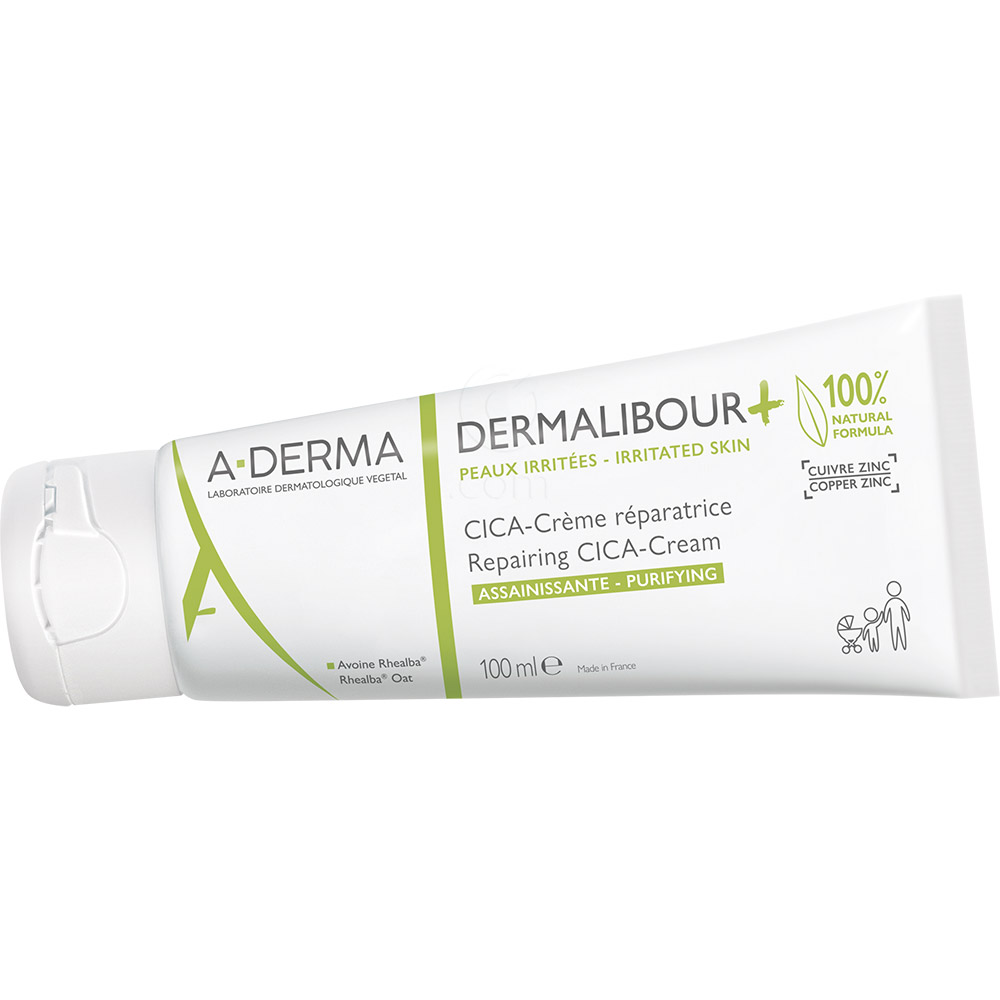 A-Derma Dermalibour +, obnavljajoča CICA-krema (100 ml)