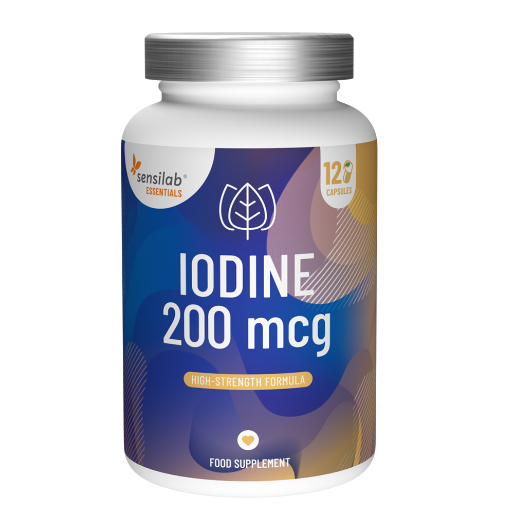 Sensilab Essentials Iodine 200 μg, kapsule (120 kapsul)