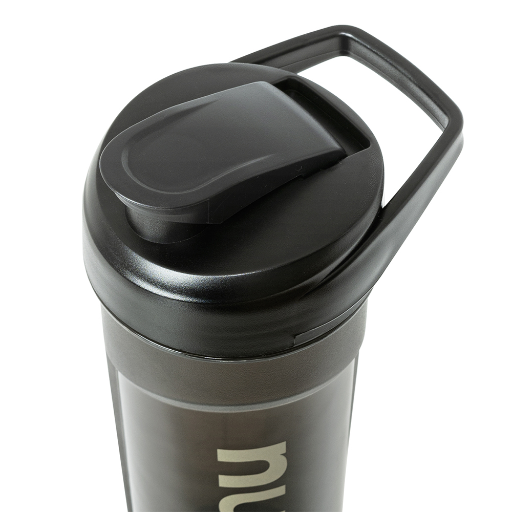 Nupo shaker, mešalec za pripravo napitkov - črn (1 mešalec - 600 ml)