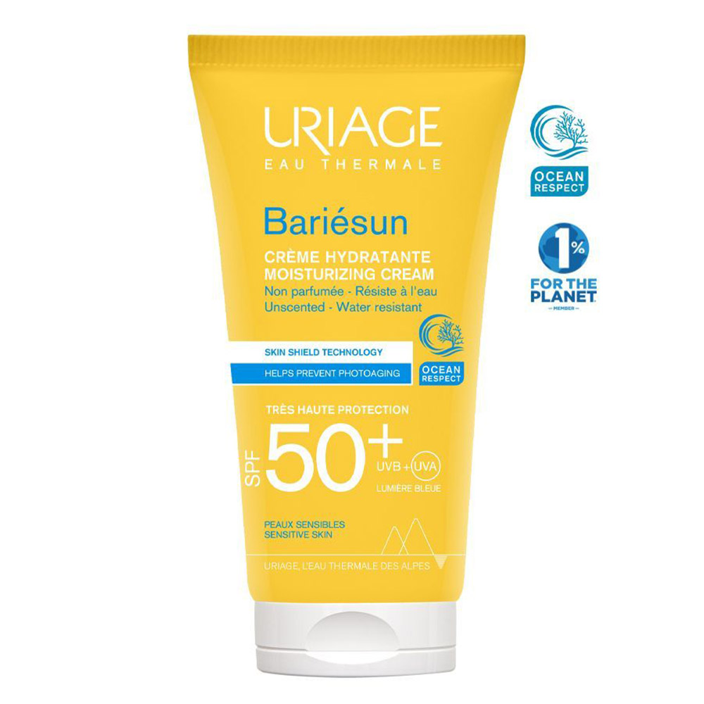 Uriage Bariesun, krema za zaščito pred soncem brez parfuma - ZF50+ (50 ml)
