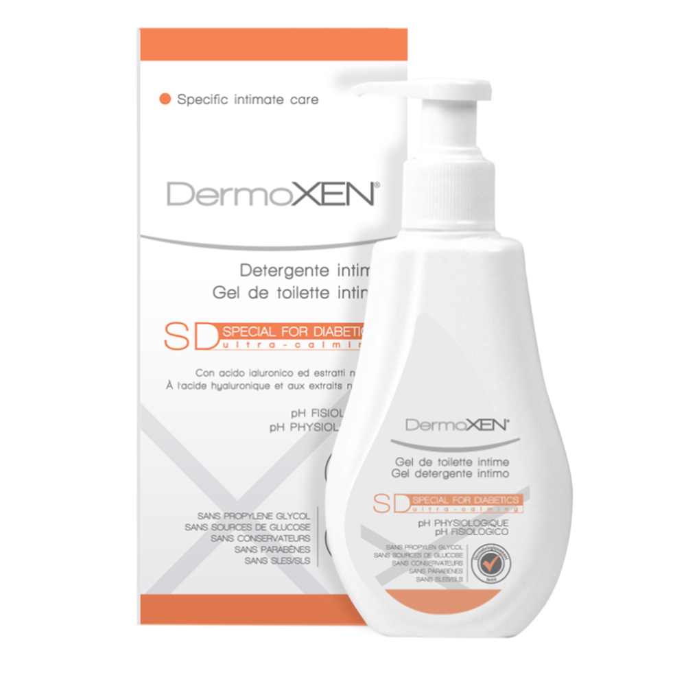 DermoXEN Ultracalming Diabetic, gel za intimno nego diabetikov (125 ml)