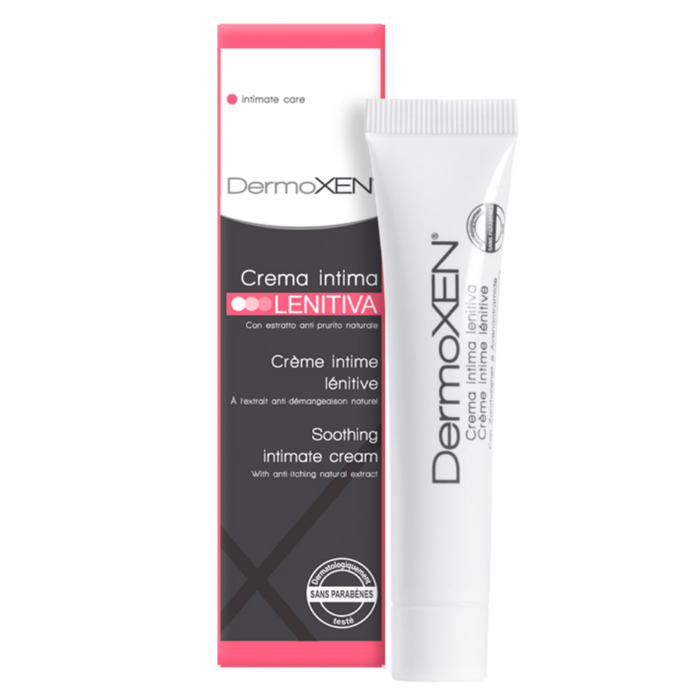 DermoXEN Lenitiva, intimna krema proti srbenju (20 ml)