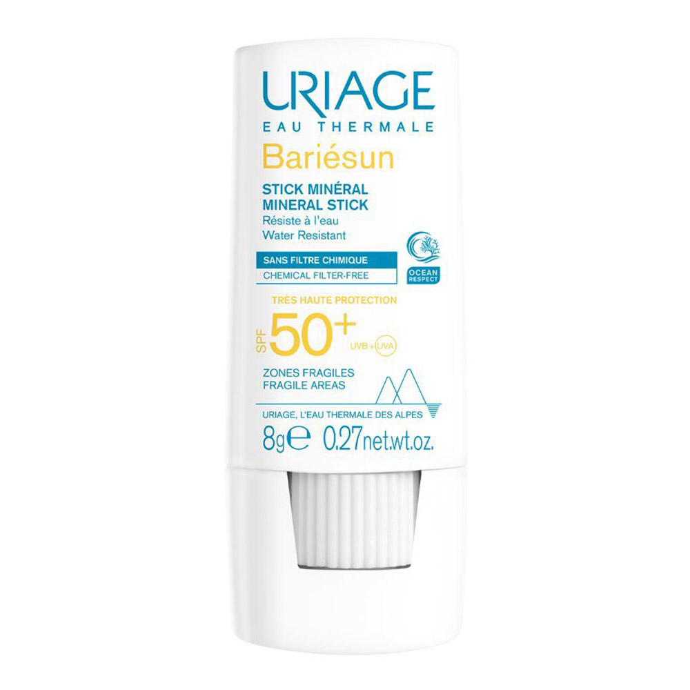 Uriage Bariesun, mineralni stik za zaščito pred soncem - ZF50+ (8 g)