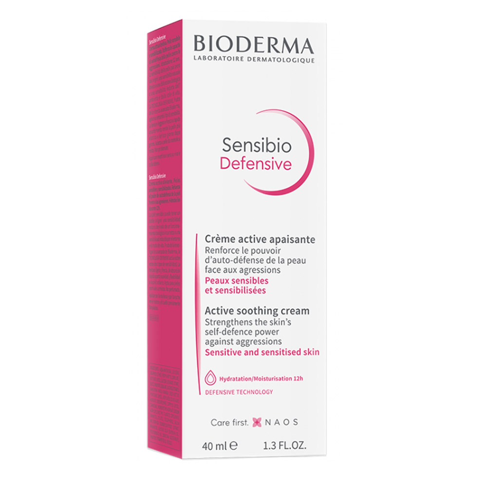 Bioderma Sensibio Defensive Light, aktivna pomirjujoča krema za občutljivo kožo (40 ml)