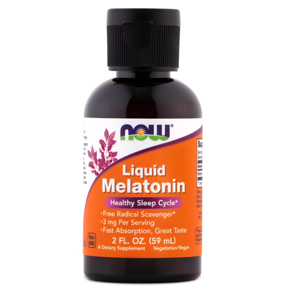Melatonin NOW, tekočina (59 ml)