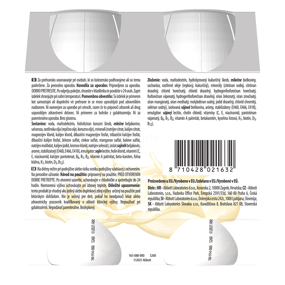 Ensure Plus, vanilija (4 x 220 ml)