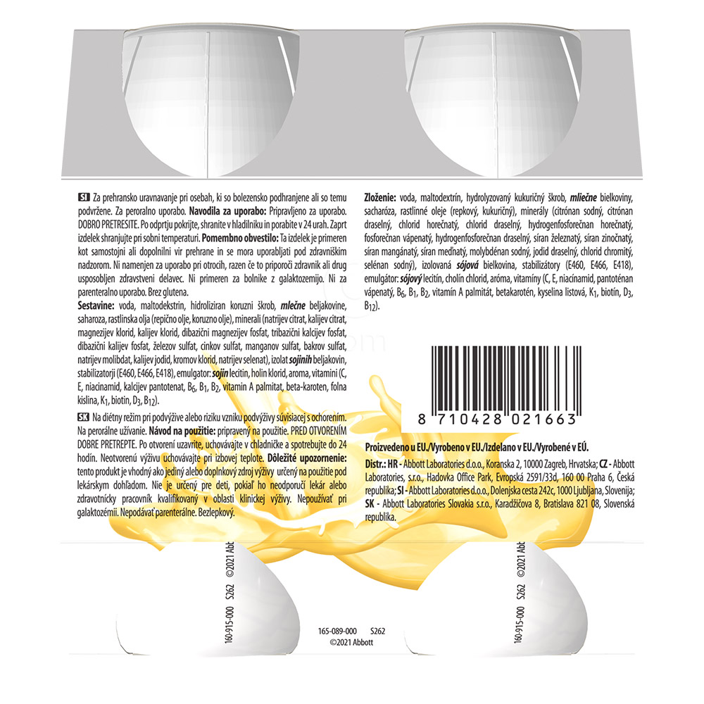 Ensure Plus, banana (4 x 220 ml)