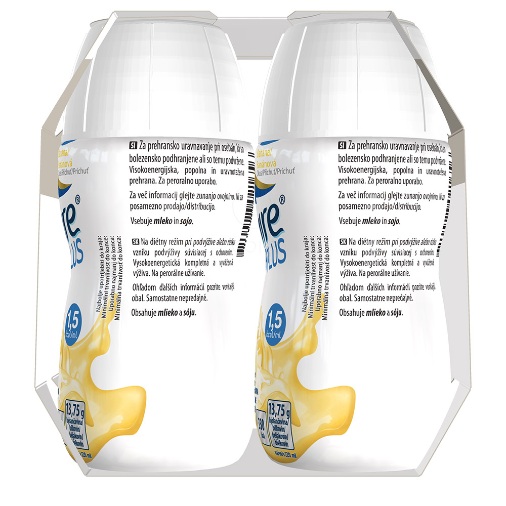 Ensure Plus, banana (4 x 220 ml)