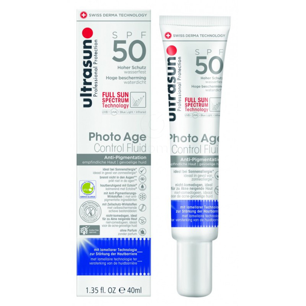 Ultrasun Photo Age Control Antipigmentation, fluid - ZF50 (40 ml)