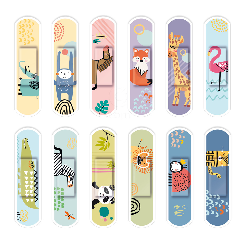 Hansaplast, otroški obliži - Divje živali (20 obližev)