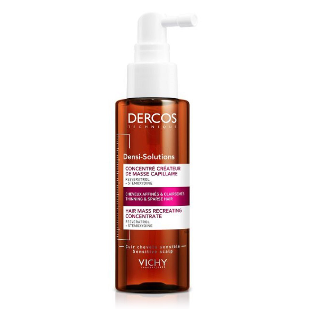 Vichy Dercos Densi-Solutions, koncentrirana nega za tanke in redke lase (100 ml)