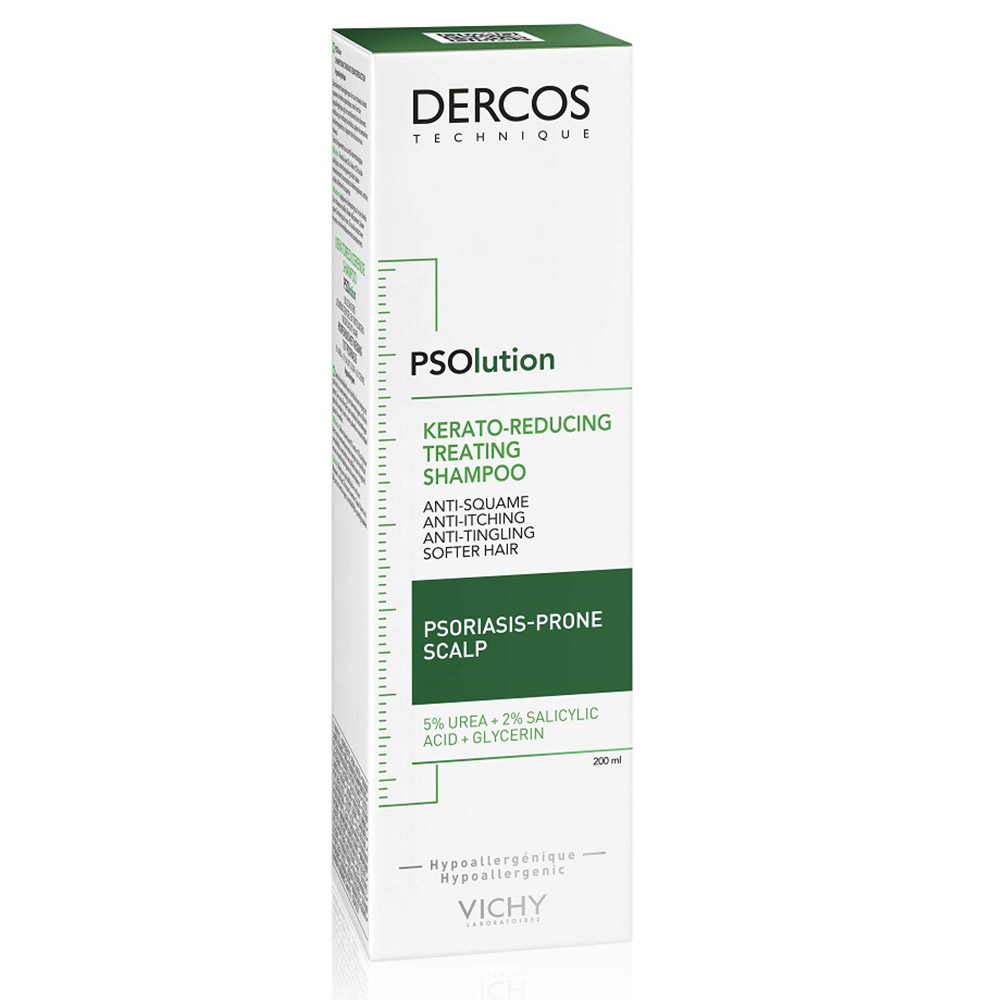 Vichy Dercos PSOlution, šampon za lasišče nagnjeno k luskavici (200 ml)