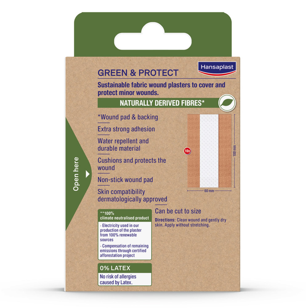 Hansaplast Green&Protect, obliž (1 meter)