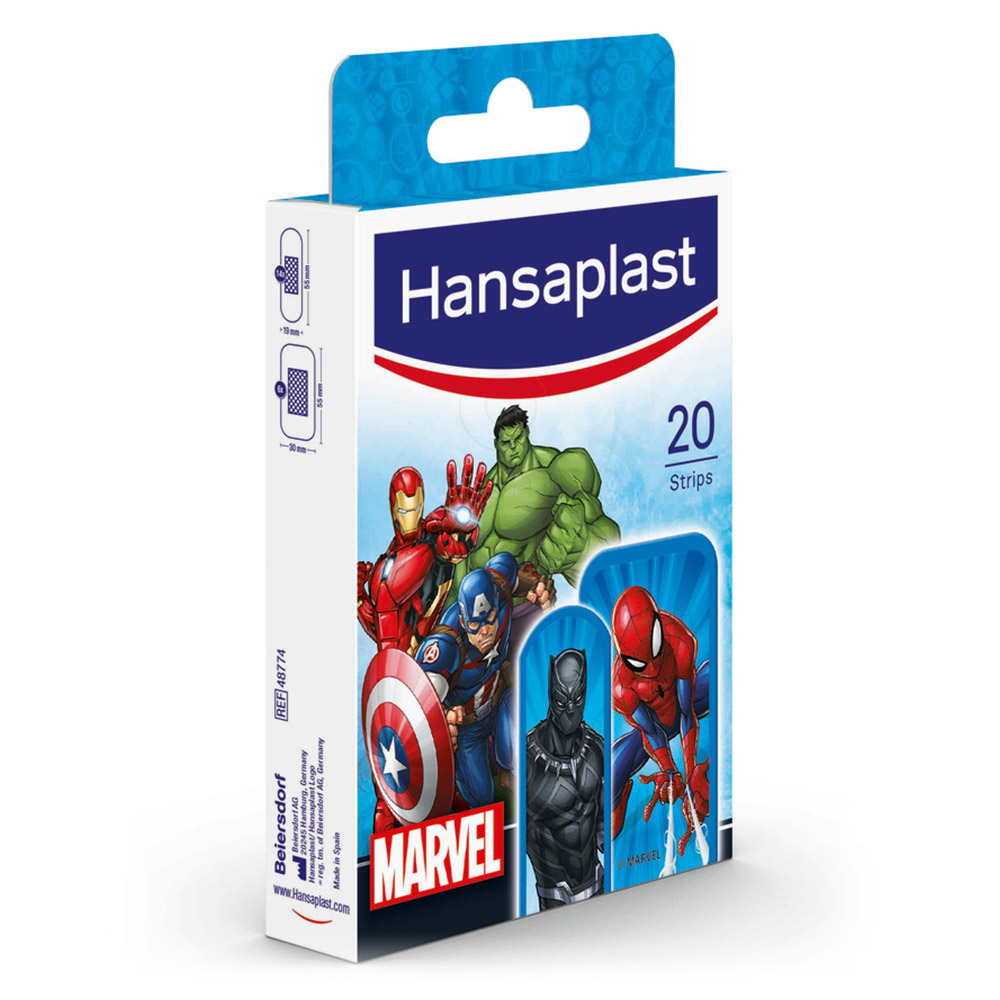 Hansaplast Marvel, obliži (20 obližev)
