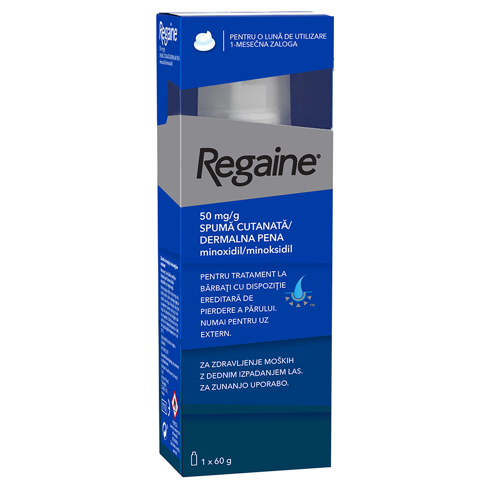 Regaine 50 mg/g, dermalna pena (60 g)