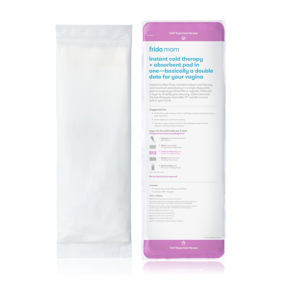 Frida Mom, poporodni vložki za takojšen učinek hlajenja (8 vložkov + 2 spodnjice)