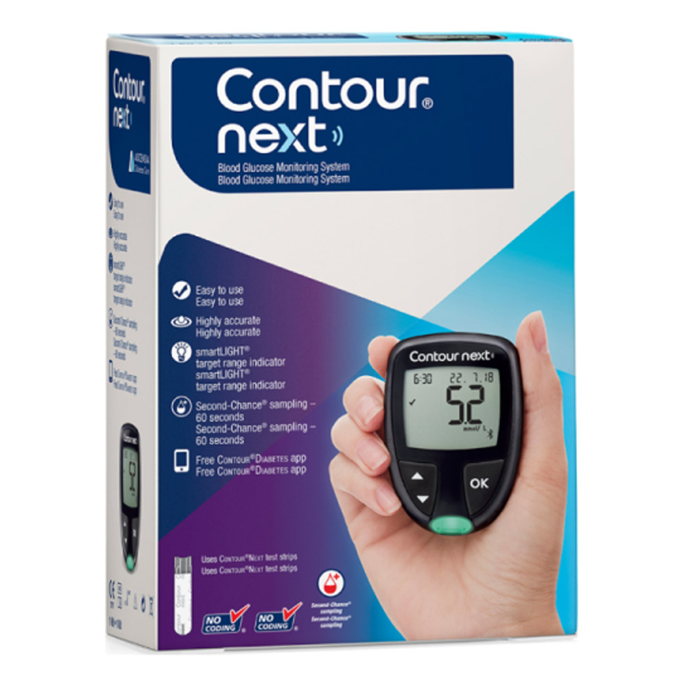 Contour Next, sistem za merjenje glukoze (1 komplet)