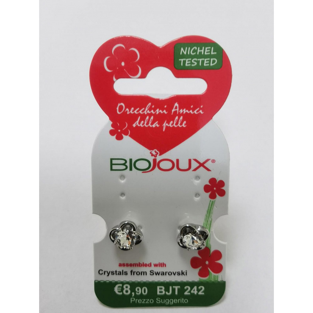 Biojoux, uhani iz kirurškega jekla - Swarovski vojvodinja - BJT242 (2 uhana)