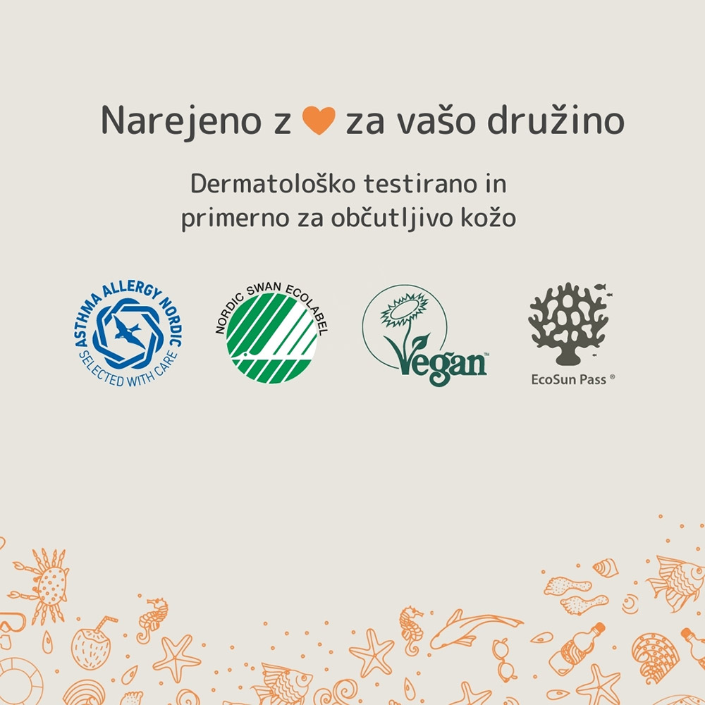 Bambo Nature Sunscreen, losjon za zaščito kože pred soncem - ZF50 (100 ml)