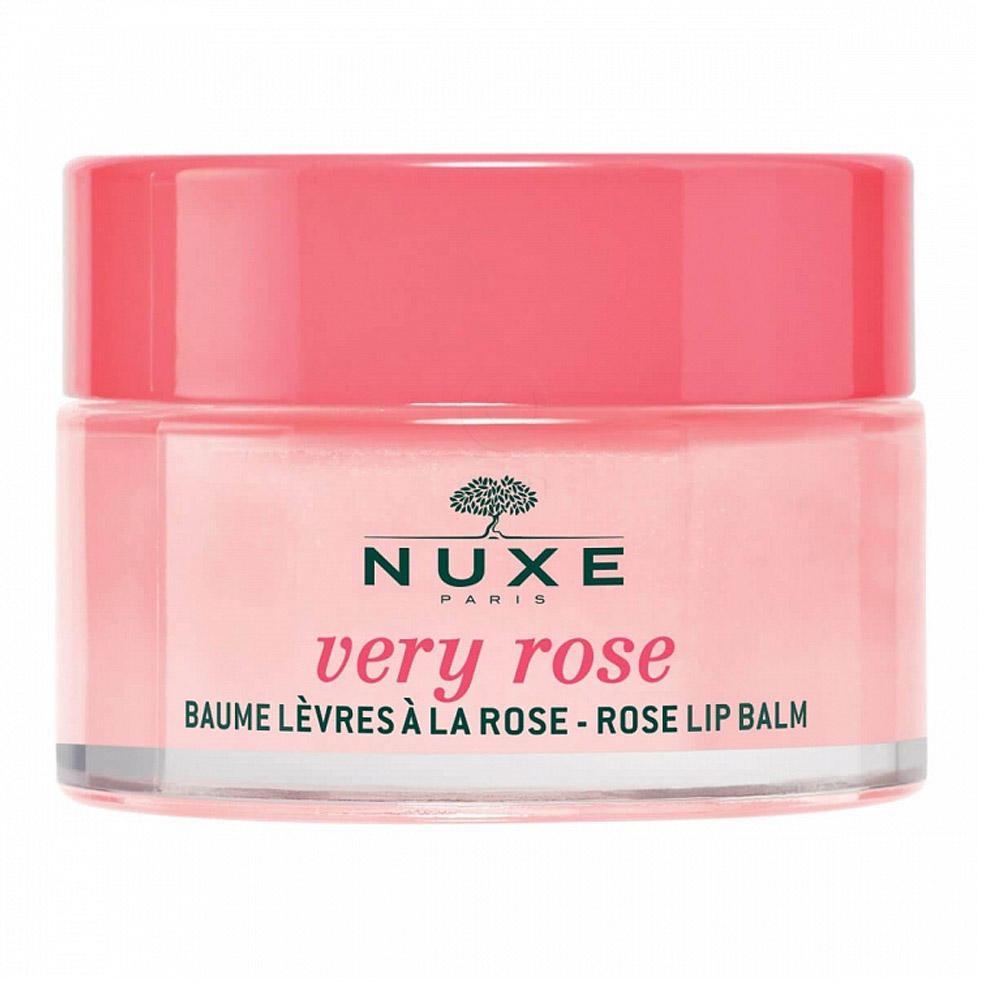 Nuxe Very Rose, rožnati balzam za ustnice (15 ml)