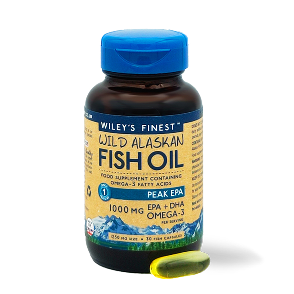 Wiley's Finest Peak EPA Wild Alaskan Fish Oil, kapsule (30 kapsul)