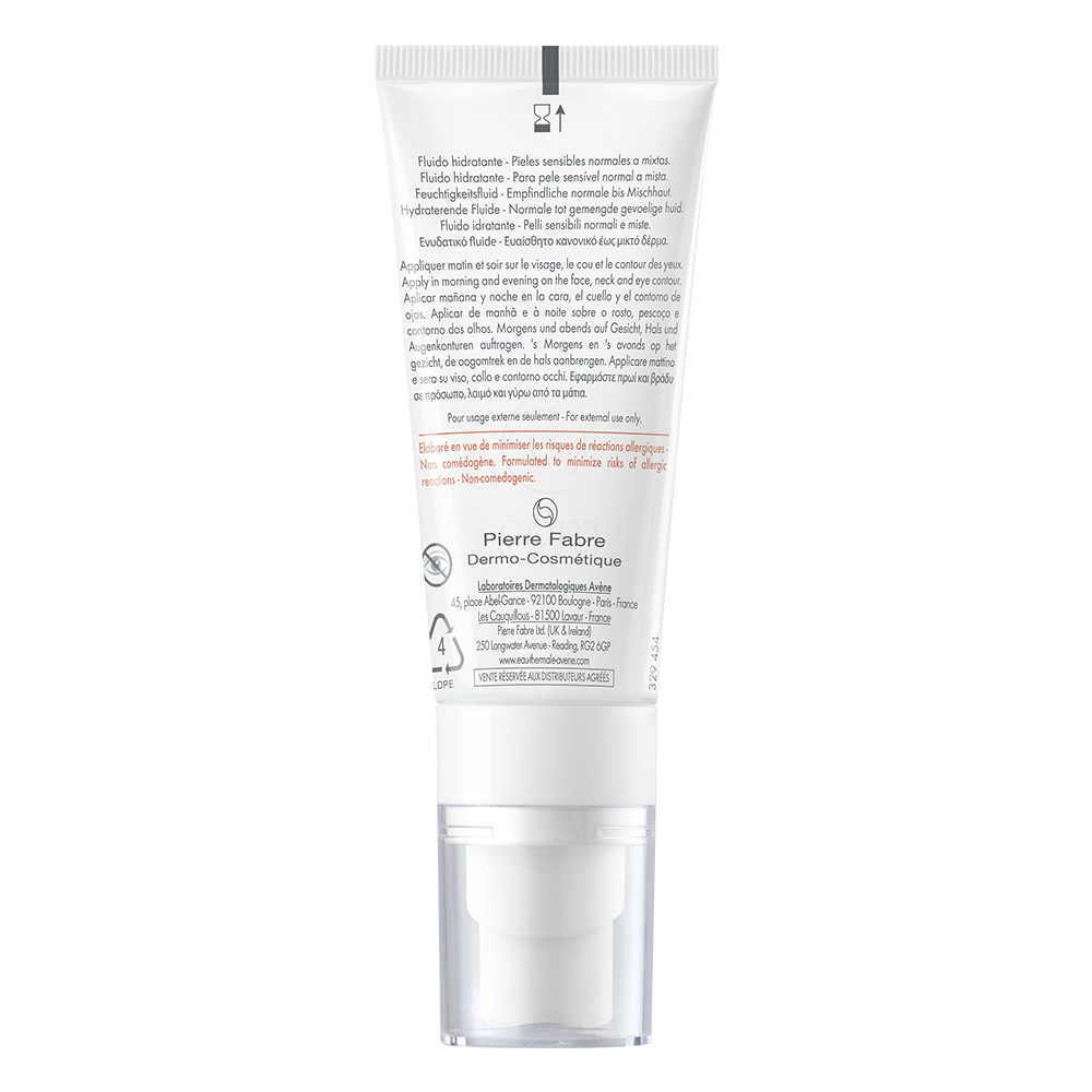 Avene Tolerance Hydra 10, vlažilni fluid (40 ml)