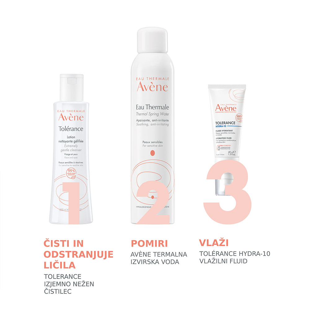 Avene Tolerance Hydra 10, vlažilni fluid (40 ml)